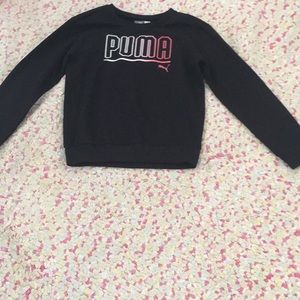 Puma girls sweat shirt